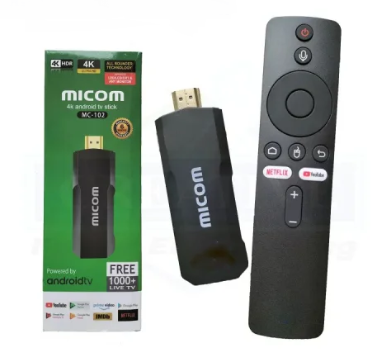 Micom 4k Android TV Stick 2GB RAM 16GB ROM