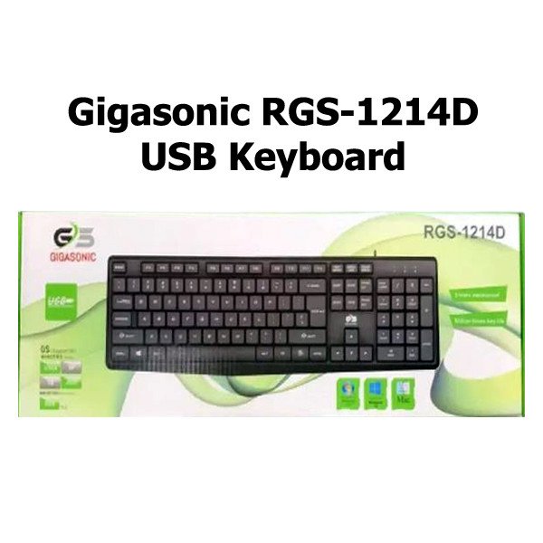 Gigasonic RGS-1214D USB Keyboard