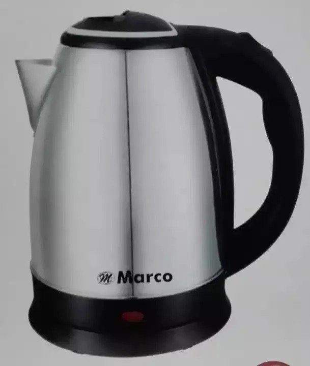 Marco KLS-20 Electric Kettle 2.0L – Silver And Black